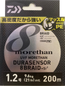 Плетёный шнур Daiwa UVF Morethan Durasensor x8 200м